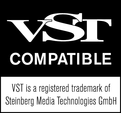 VST is a registered trademark of Steinberg Media Technologies GmbH.